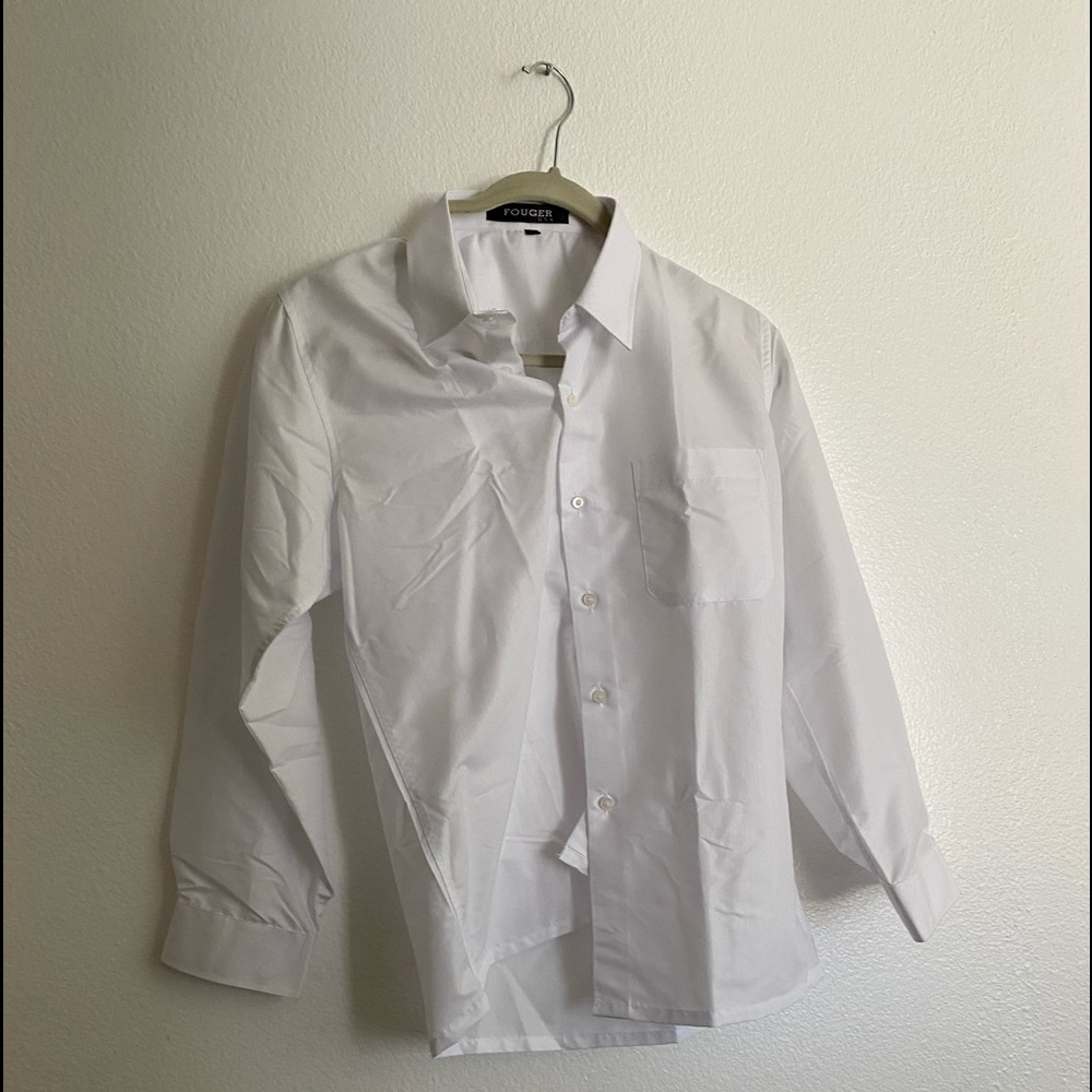Kids White Dress shirt